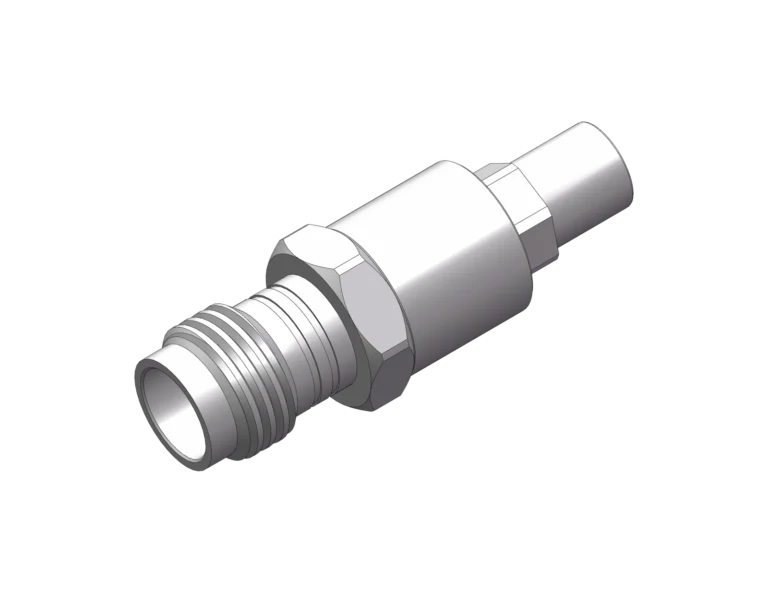 1.85mm Female to SSMP Male RF Adapter RF Adapter – Model 1.85/SSMP-KJ1