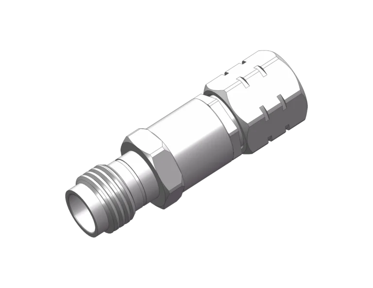 2.4mm Female to 1.85mm Male RF Adapter RF Adapter – Model 2.4/1.85-KJ1