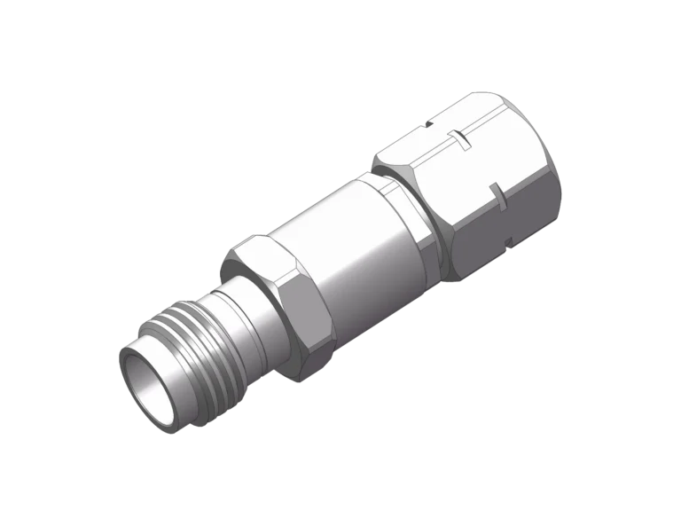 2.4mm Female to 2.4mm Male RF Adapter RF Adapter – Model 2.4-KJ1