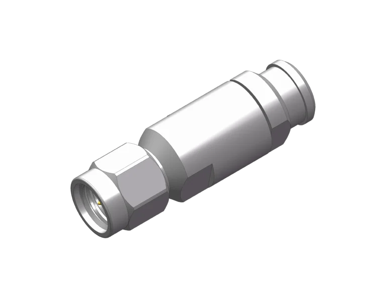 SMA Male Straight RF Connector – Fits CFP520 Coaxial Cable RF Connector – Model SMA-JCFP520-1