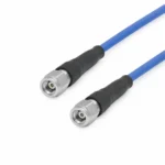 1.0mm Male to 1.0mm Male RF test cable assembly – phase-stable microwave test cable