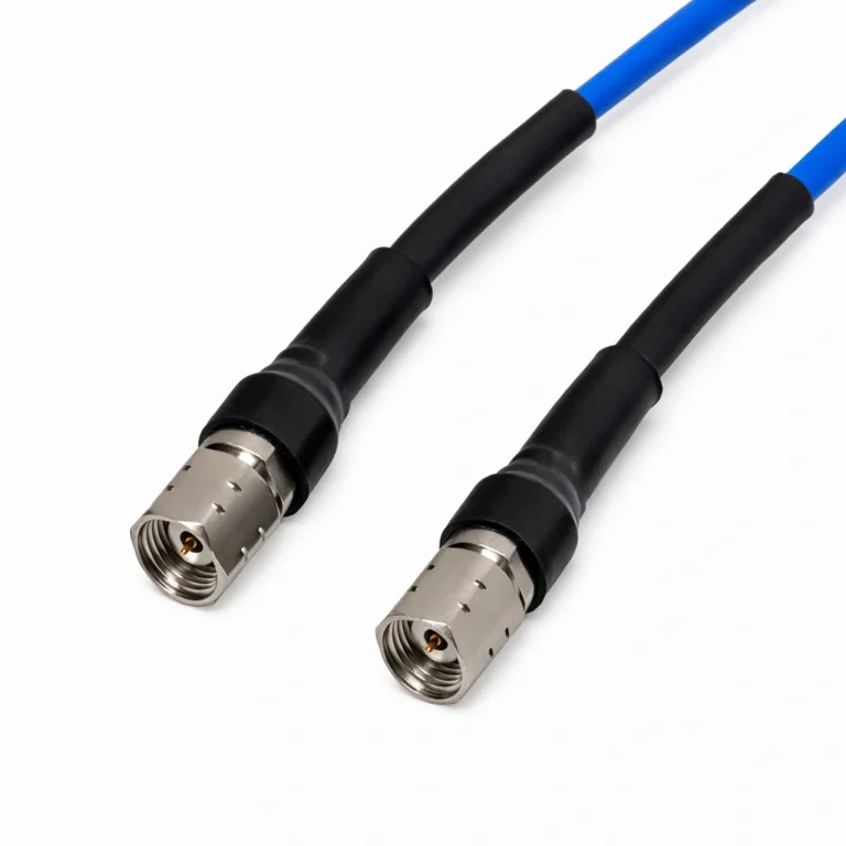 1.85mm Male to 1.85mm Male High-Performance RF Test & Measurement Cable Assembly – Use CFT240H Coax 1.85mm Male to 1.85mm Male RF test cable assembly – high-frequency RF test cable