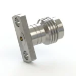 1.85mm Female 2-Hole Flange Mount RF Connector – Field Replaceable, 9mm Hole Spacing, 0.23mm Pin Diameter - 1.85-kfd11