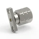 1.85mm Male 2-Hole Flange Mount RF Connector – Field Replaceable, 10.2mm Hole Spacing, 0.30mm Pin Diameter - 1.85-jfd10