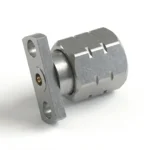 1.85mm Male 2-Hole Flange Mount RF Connector – Field Replaceable, 9mm Hole Spacing, 0.23mm Pin Diameter - 1.85-jfd11