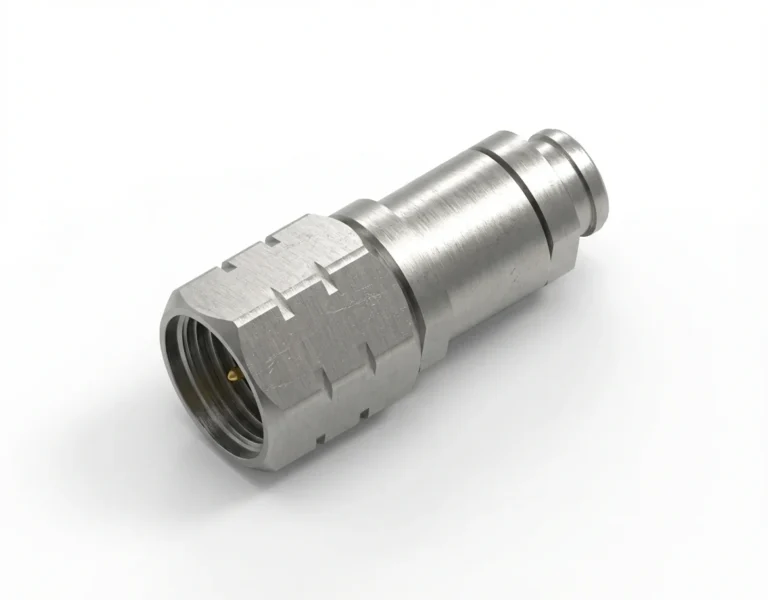 1.85mm Male Straight RF Connector – Fits CFS220 Coaxial Cable - 1.85-jcfs220-1