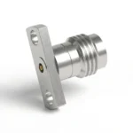2.4mm Female 2-Hole Flange Mount RF Connector – Field Replaceable, 10.2mm Hole Spacing, 0.38mm Pin Diameter - 2.4-kfd23