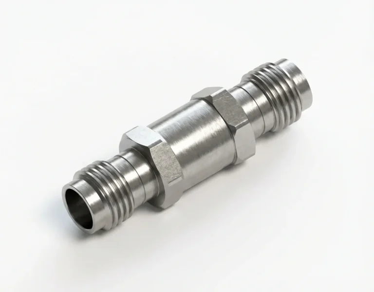 2.4mm Female Straight RF Connector – Fits CFT360 Coaxial Cable – AP4060S Cable Armor - 2.4-kcft360ap4060s-1