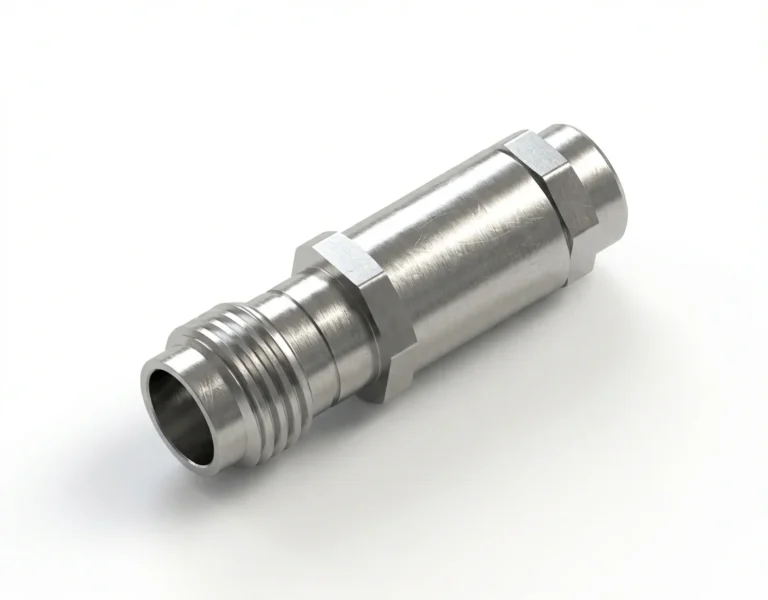 2.4mm Female Straight RF Connector – Fits CFT360 Coaxial Cable - 2.4-kcft360-1