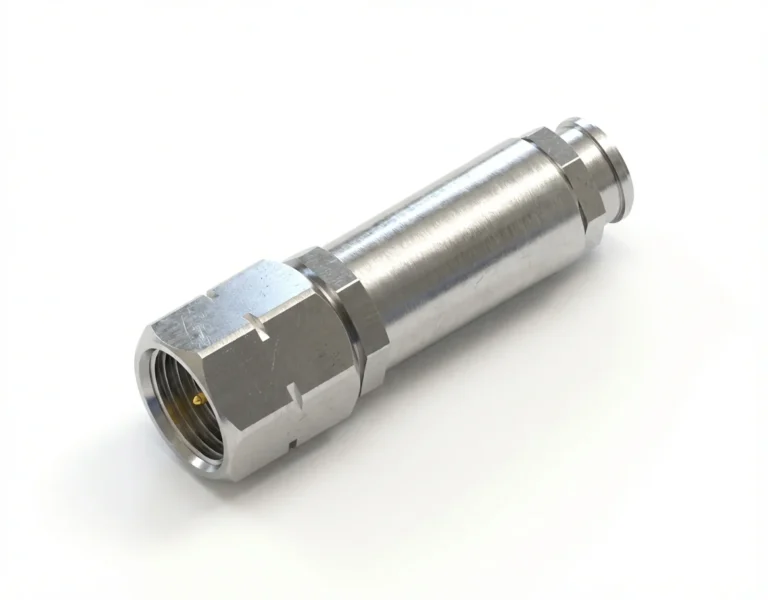 2.4mm Male Straight RF Connector – Fits CSA360 Coaxial Cable - 2.4-jcsa360-1