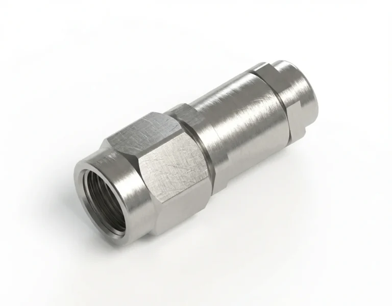 2.92mm Male Straight RF Connector – Fits MCC400 Coaxial Cable - 2.92-jmcc400-1