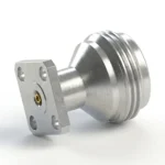 N Female 4-Hole Flange Mount RF Connector – Field Replaceable, 8.64mm Hole Spacing, 0.38mm Pin Diameter - n-kfd9