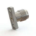 SMA Female 2-Hole Flange Mount RF Connector – Field Replaceable, 12.7mm Hole Spacing, 0.51mm Pin Diameter - sma-kfd35