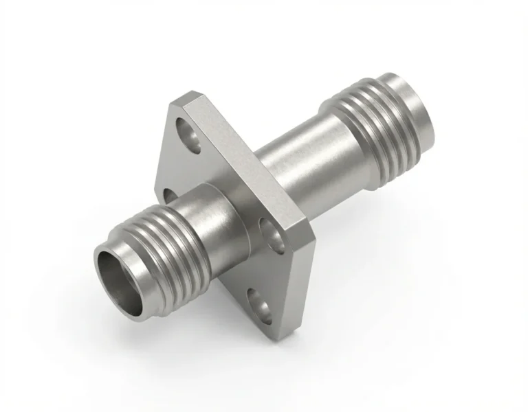 sma-female-to-sma-female-4-hole-flange-rf-adapter-model-SMA-KFK1