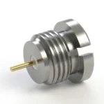 SMP Male Full Detent Coaxial Connector – Stub Terminal, 2.5mm Pin Diameter, Thread-In, Solder - smp-jyd2-f