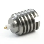 SSMP Male Full Detent Coaxial Connector – Stub Terminal, Thread-In, Solder - ssmp-jyd1-f