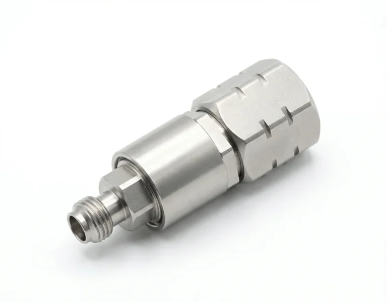 1.0mm Female to 1.85mm Male RF Adapter