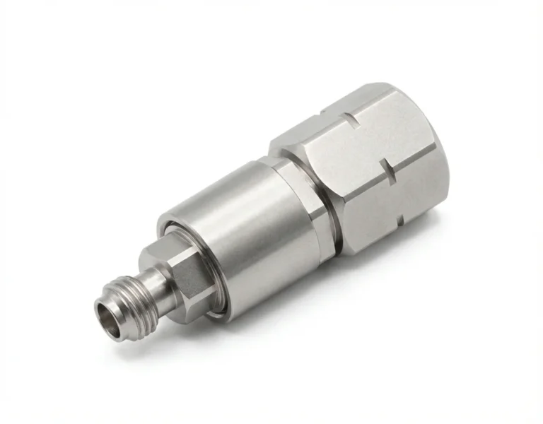 1.0mm Female to 2.4mm Male RF Adapter