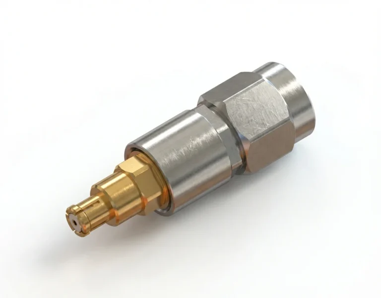 SMP Female to 3.5mm Male RF Adapter