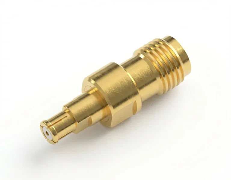 SMP Female to SMA Female Straight RF Adapter