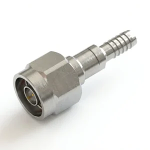 Connecteur RF N mâle droit – compatible câble coaxial CFT500MW – blindage de câble AS6211