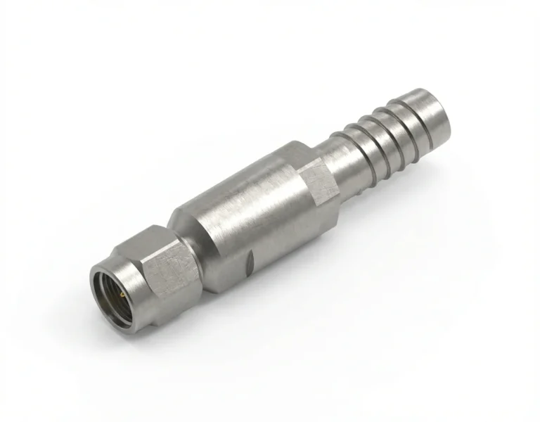 SMA Male Straight RF Connector – Fits CFS520 Coaxial Cable – AP6283S Cable Armor