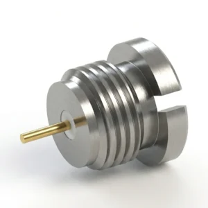 SMP Erkek Tam Kilitlemeli Koaksiyel Konnektör – Stub Terminal, 2,5 mm Pin Çapı, Vidalı, Lehim