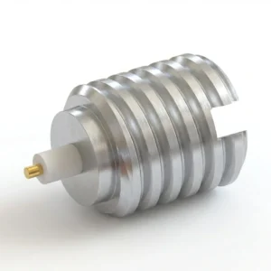 SSMP Male Smooth Bore Coaxial Connector – Stub Terminal, Thread-In, Solder
